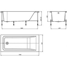 Акриловая ванна Roca Easy 170x75