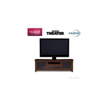 BDI Novia 8429-2 Cocoa Stalned Cherry Arena TV Mount 9970 Black