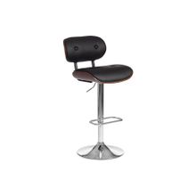 Tetchair Барный стул DRAKAR (mod.4050), черный орех хром