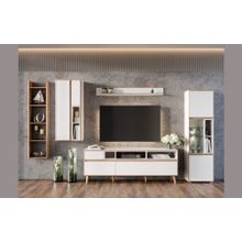 Алмаз. Любимый дом Лайн Набор мебели для гостиной №1 (Белый)