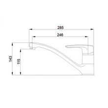 Raiber Смеситель для кухни Zenos R1101