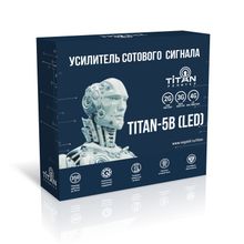 Усилитель сотовых сигналов Titan-5B (LED) Диапазон 800 МГц, 900 МГц, 1800 МГц, 2100 МГц, 2600 МГц (комплект)