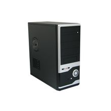 Системный блок IronBook 054031 (Intel Pentium G620 2.6GHz s1155, 4096 Mb DDR3 1333MHz, 750 Gb, Video integrated, DVD-RW, ОС не установлена, Classix ATX Impulse 450W Black silver)