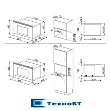 Встраиваемая микроволновая печь Smeg MP322X1