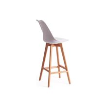 Tetchair Стул барный TULIP BAR (mod. C1014H), белый 018  натуральный