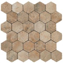 Atlas Concorde Aix Aix Beige Honeycomb Tumbled A0UB мозаика шестиугольная 300 мм*310 9 мм