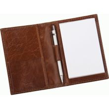 Записная книжка с карандашом кофейная, Pinetti