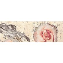 Azulev Museum Ivory Wetfloral Decor 20x60 см