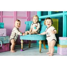 Lucky child Комплект детский: "Улитки" боди 3 шт 30-133