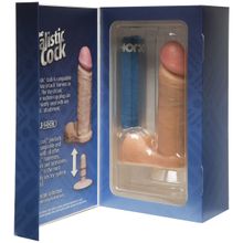 Doc Johnson Фаллоимитатор на присоске The Realistic Cock 6” with Removable Vac-U-Lock Suction Cup - 17,3 см.