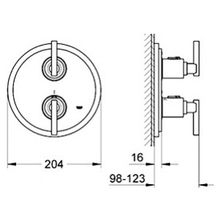 Термостат Grohe Atrio 19399000 для ванны с душем