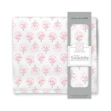SwaddleDesigns муслиновая Pink Spot Tree