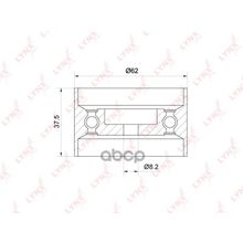 Ролик Натяжной Ремня Грм Toyota 1uz-3uz-Fe Land Cruiser 100 (Uzj100) 98-05   Lexus Lx470 98-   Gx470 02-   Gs430 05-   №1   Ролик Отдельно LYNXauto арт. PB1309
