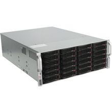 Платформа SuperMicro 4U 6048R-E1CR24N (LGA2011-3, C612, 1xPCI-E, SVGA, SAS   SATA RAID, 24xHS SAS   SATA, 4x10GbL, 24DDR4, 920W HS)