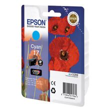 Картридж EPSON 17 (C13T17024A10) для  XP-33 XP-103 XP-406, голубой