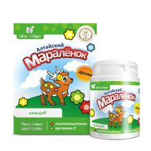 Драже Алт.Мараленок с пантогемат. и кальцием 70гр