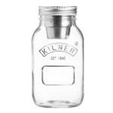 Kilner Банка с соусником on the go 1 л арт. K_0025.791V