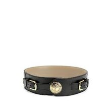 Ремень женский Versace Collection LCD0114_LVNA, цвет черный, 80