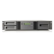 hp msl2024 0-drive tape library (up to 1 fh or 2 hh drive), incl. rack-mount hardware, yosemite server backup software (ak379a)