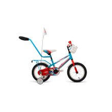 Детский велосипед FORWARD Meteor 14 бирюзовый красный матовый (2019)