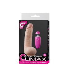 NMC Перезаряжаемый вибратор G-GIRL 6INCH PVC RECHARGEABLE VIBRATOR - 15,2 см. (телесный)