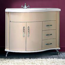 Мебель для ванной Belux Ария 110 бежевая L