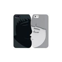 Набор чехлов для iPhone 5 Ozaki O!coat Lover+ Romantic, цвет Gray (OC532RC)