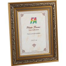 FA Фоторамка FA пластик Гобелен золото 10x15 (36 648) Б0020860 ID - 267069
