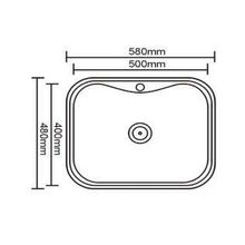 Мойка 0,6 мм 58x48 SINKLIGHT