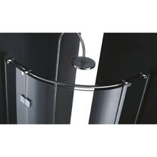 Душевой уголок Cezare Bergamo R1 Arko (R) (90x90) прозрачное стекло