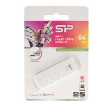 SP064GBUF2U03V1W, USB флеш-диск Silicon Power 64GB Ultima U03 Series White