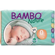 Подгузники Bambo Nature Premature 1-3 кг (24 шт)