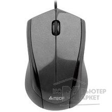 A-4Tech A4Tech N-400-1 сер.глянец USB, 2+1 кл.-кн.,провод.мышь 603729