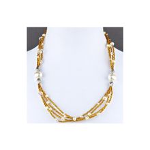 Бусики-Колечки Авторские бусы Жемчуг, хрусталь "Кэролл" арт.КАП-3363