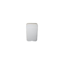 Чехол LANRIZ для iPhone 4 4S (белая фактурная кожа)