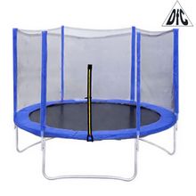 Каркасный батут DFC Trampoline Fitness 8FT-TR-LG 8FT-TR-B с сеткой 244х244 см синий