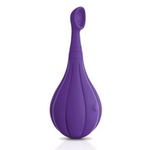 Фиолетовый вибростимулятор Focus Sonic Vibrator с 3 насадками Фиолетовый