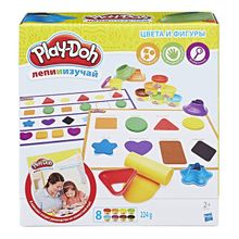 PLAY-DOH (Hasbro) Hasbro Play-Doh B3404 Игровой набор "Цвета и формы" B3404