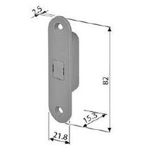 Ответная часть для замка AGB TOUCH черная В024043193
