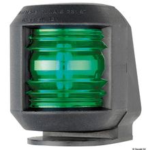 Osculati UCompact black 112.5° green deck navigation light, 11.413.02