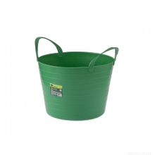Ведро гибкое сверхпрочное 40 л, зеленое СИБРТЕХ