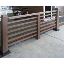 Ограждения для террас из ДПК CM Railing