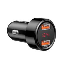 Baseus Автомобильное зарядное устройство Baseus magic series dual USB 45W black