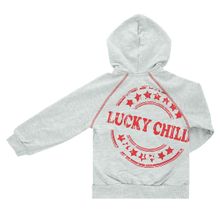 Lucky Child с капюшоном серая