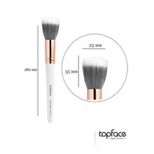 TopFace Кисть для макияжа F03 для тональной основы и тонального крема