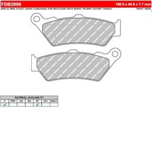 FERODO Тормозные колодки FERODO FDB2006ST