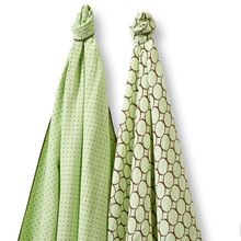 Пеленки Swaddle Duo Lime Modern