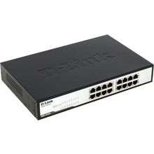 D-Link   DGS-1016C   Неуправляемый коммутатор  (16UTP 10 100 1000 Mbps)