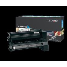 Картридж-тонер lexmark c780h1cg cyan для С780 782 (10 000 стр)