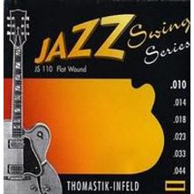 JS110 Jazz Swing Комплект струн для акустической гитары, Еxtra Light, сталь никель, 10-44, Thomastik